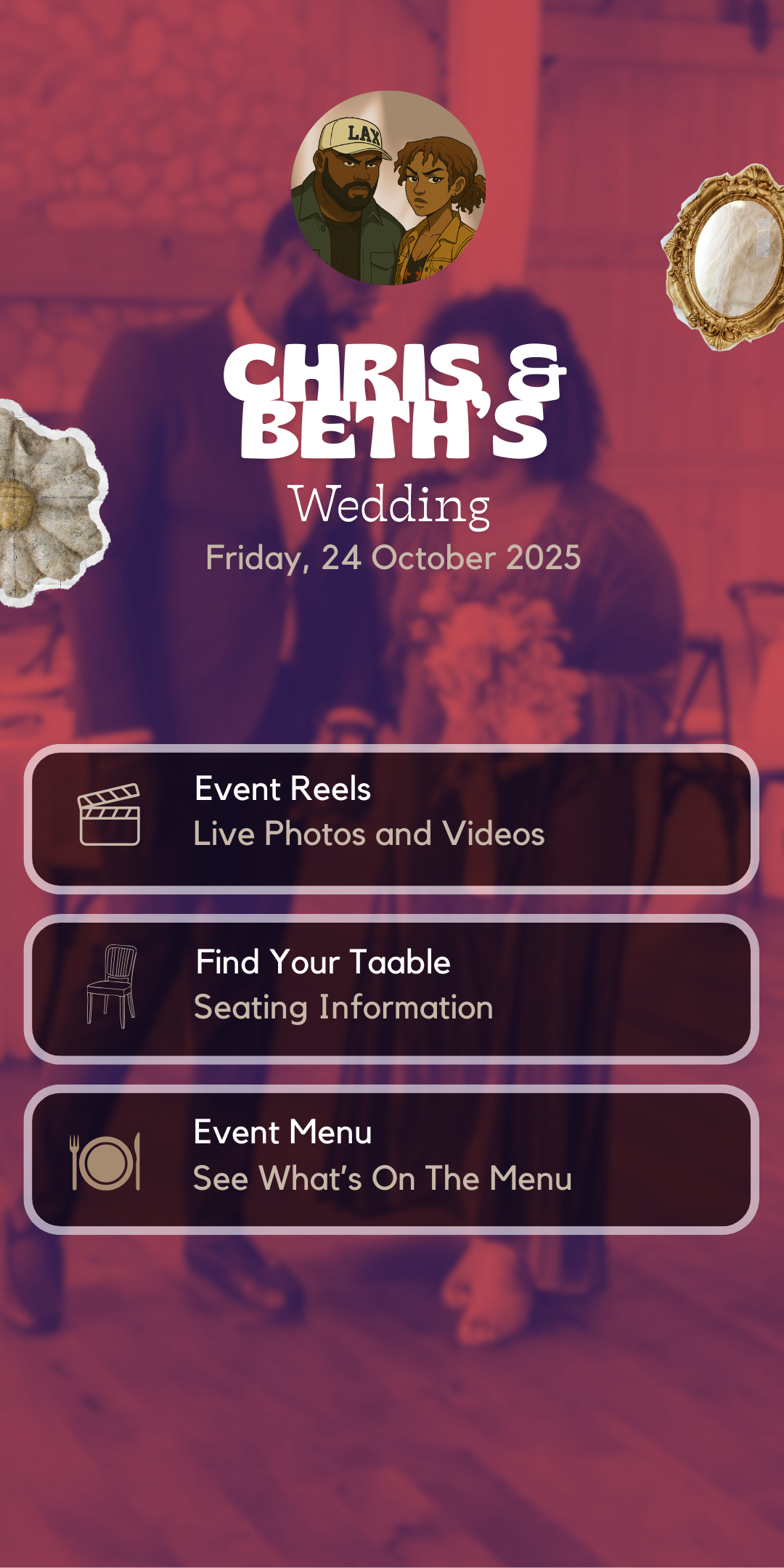 Anna's 30th birthday screen